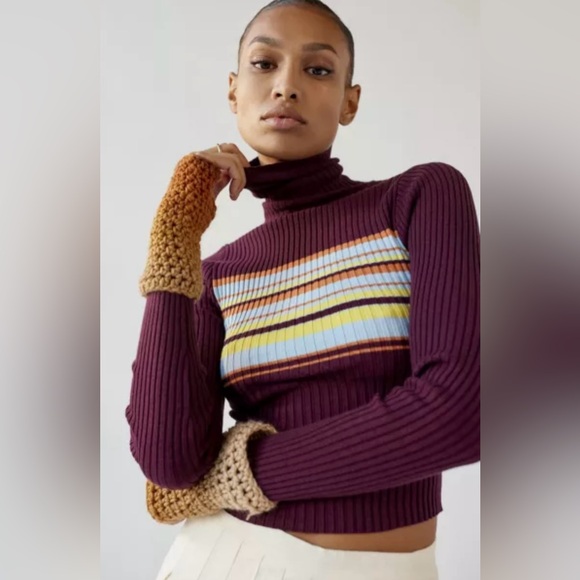 Urban Outfitters BDG Hudson turtleneck sweater.Stretchy Cotton/viscose blend- XL - Picture 2 of 10